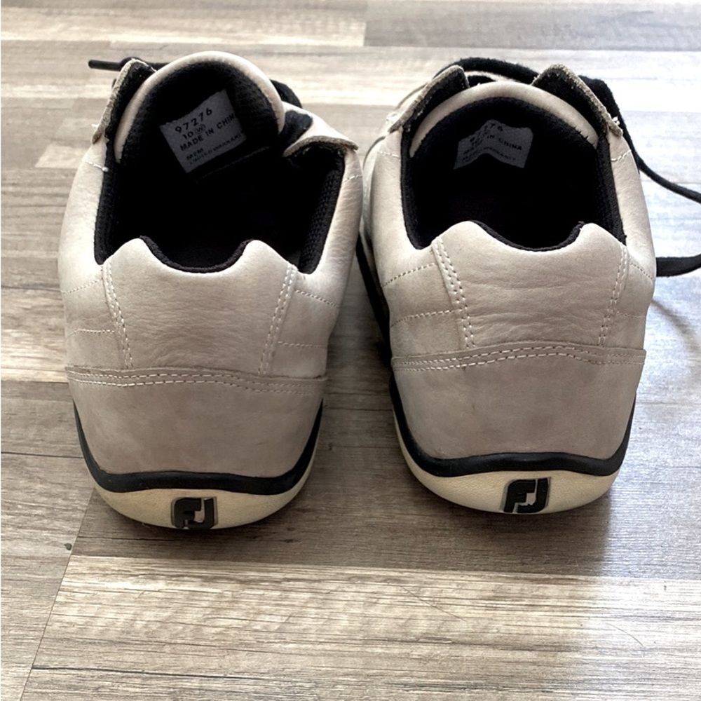 Footjoy Lopro Collection Gray Laced Sneakers. Size 10w - Picture 4 of 9